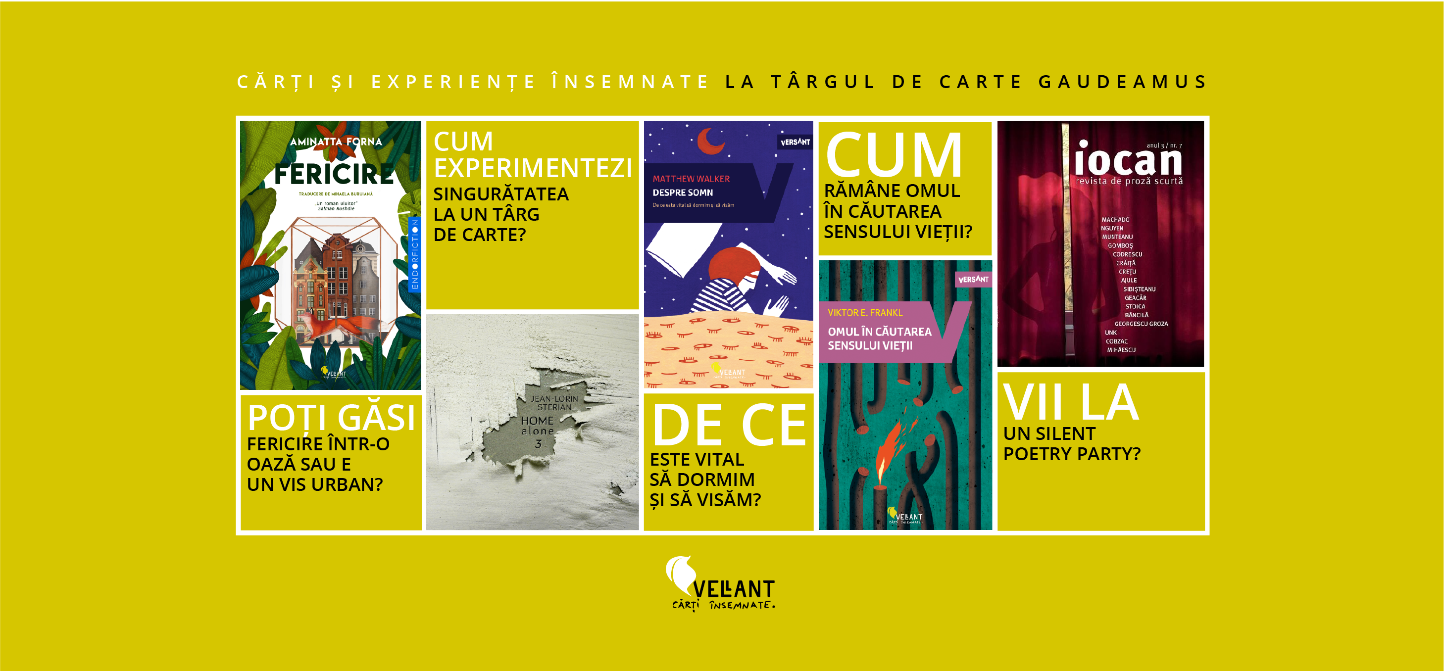 Cărți și experiențe VELLANT la Gaudeamus 2018